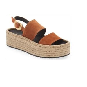 Rag & Bone Odyssey Suede Platform Sandals